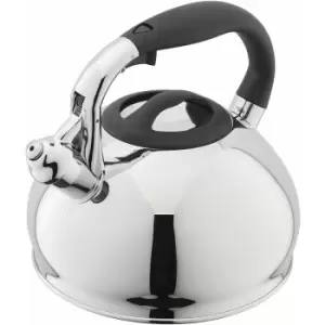 image of Judge Large Stovetop Whistling Stainless Steel 3L Kettle for Gas or Induction