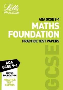 Image of Letts Aqa Gcse Maths. Foundation Practice Test Papers by Letts Gcse Book