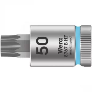Image of Wera 05003072001 8767 B HF TORX Zyklop 3/8" Bit-Socket TX 50 x 35mm