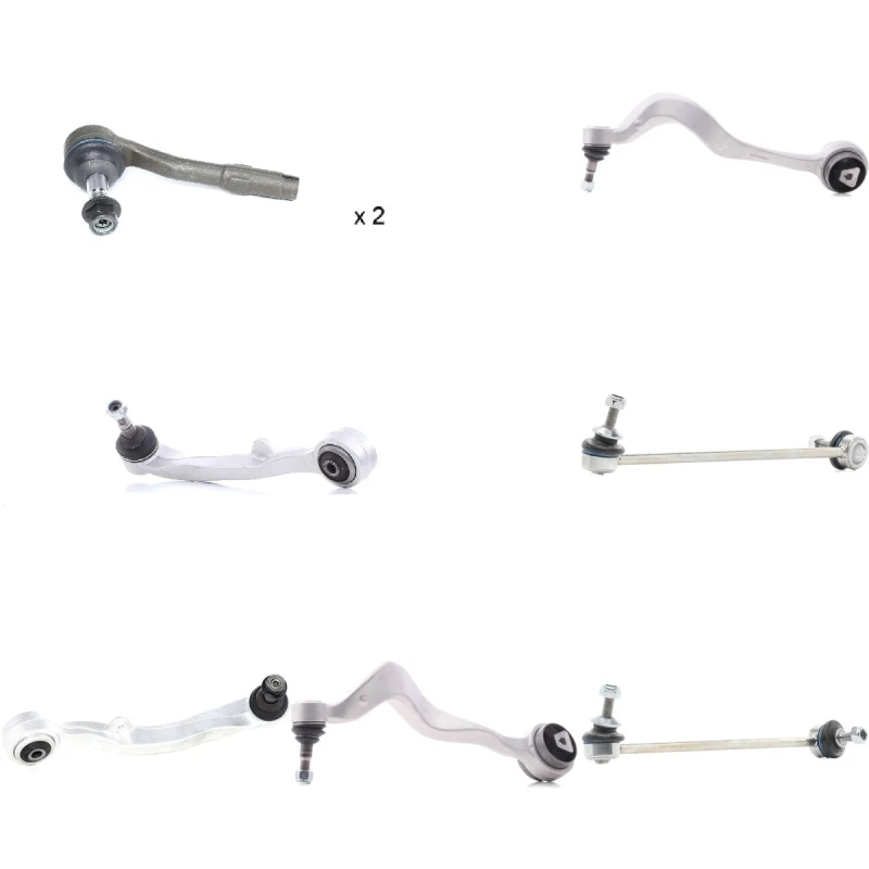 Image of RIDEX 772S0432 Control arm repair kit Front Axle Suspension Kit (772)