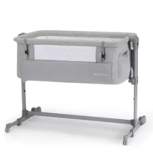 Image of Kinderkraft Neste Up Bedside Crib - Light Melange