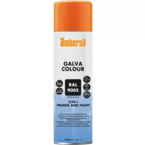 Image of Ambersil Paint Aerosol, Black, 500ml