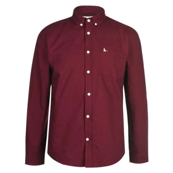 Jack Wills Wadsworth Classic Oxford Shirt - Red