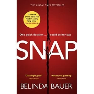 Image of Snap The Sunday Times Bestseller Paperback / softback 2018
