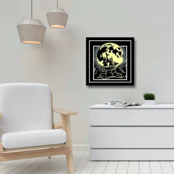 Image of 45452019C - 033 Multicolor Decorative Canvas Painting