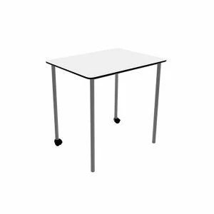 Image of TC Office Titan Link Table 800x600, White