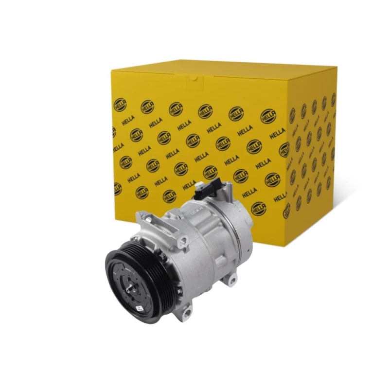 Image of HELLA Air conditioning compressor HELLA 8FK 366 200-981