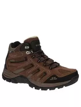 Image of Hi-Tec Torca Mid Waterproof, Brown, Size 7, Men