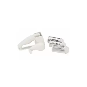 Image of Kitchencraft - Plastic Rotary Grater Mill with Three Blades