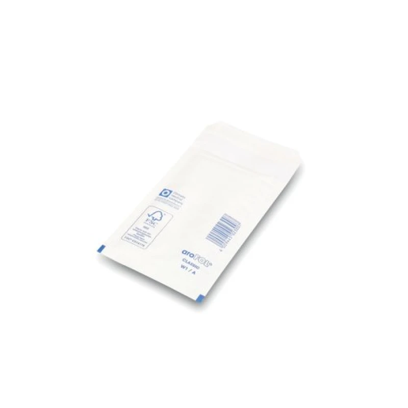 Image of Value Bubble Lined Envelopes Size 1 100x165mm White (200 Pack) XKF71447