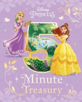 Image of Disney Princess 5-Minute Treasury by Parragon Books Ltd Hardback