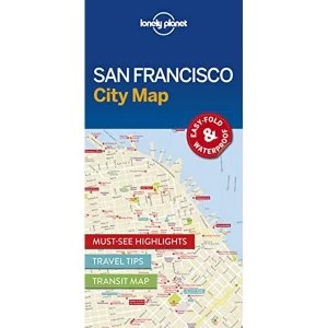 Image of Lonely Planet San Francisco City Map Sheet map, folded 2016