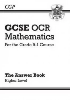 Image of New Gcse Maths Ocr Answers for Workbook Higher - for the Grade 9-1 Course Hardback