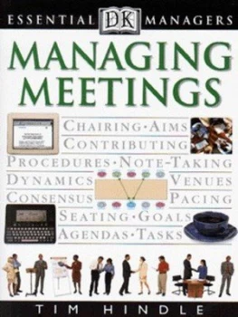 Image of Managing Meetings by Robert Heller Paperback