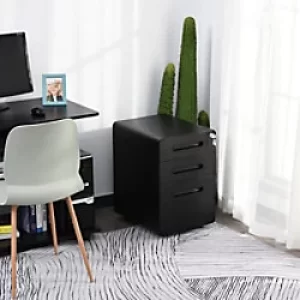Image of Vinsetto File Cabinet 924-007BK 590 mm 390 mm 0 Black