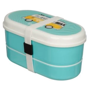 Image of Bento Box Lunch Set - Volkswagen VW T1 Camper Bus Surf Adventure