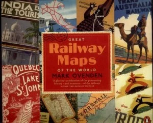 Image of Great Railway Maps of the World by Mark Ovenden Paperback