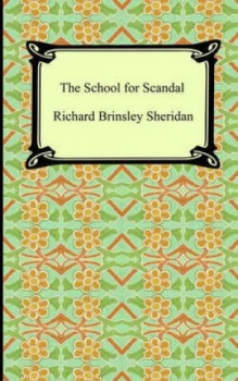 Image of The School for Scandal by Richard Brinsley Sheridan Book