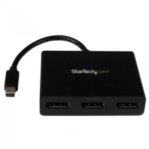 image of StarTech Mini DisplayPort 1.2 to Triple Head DisplayPort Multi Monitor MST Hub