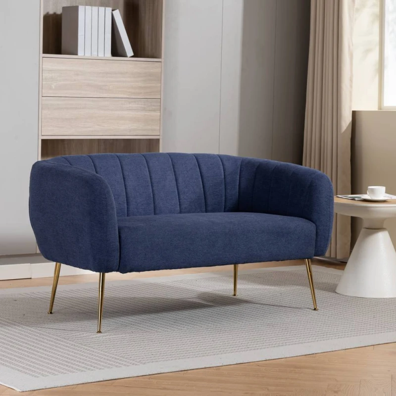 Image of Artemis Home Stanton 2 Seat Sofa in Blue Size: 1 Pack Blue Unisex 1 Pack