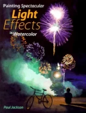 Image of painting spectacular light effects in watercolor