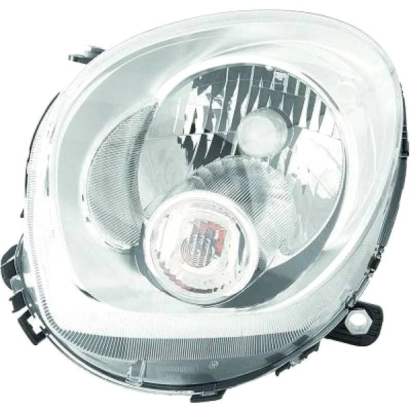 Image of DIEDERICHS 1207083 Headlights H4, Left, with motor for headlamp levelling Headlight (259)