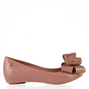 image of Melissa Luxe Bow Shoes - Blush