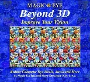 Image of magic eye beyond 3D improve your vision