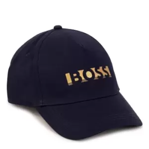 Image of Boss Boys Baseball Logo Cap - Blue