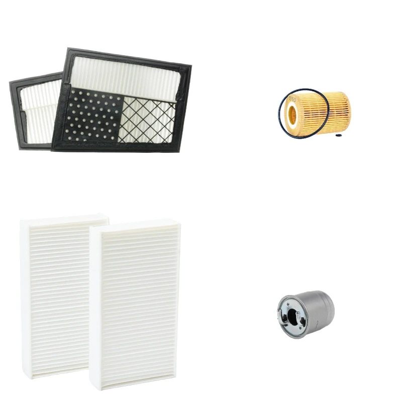 Image of RIDEX 4055F27055 Filter Set with gaskets/seals Filter Set (4055)