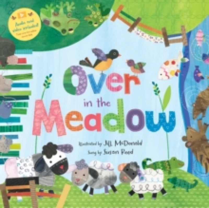 Image of Barefoot Books Over in the Meadow Book Multi unisex