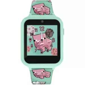 image of Childrens Character Minecraft Bluetooth Smartwatch