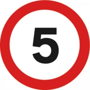 Image of Work Traffic 5mph 45x45 Pvc R11/t