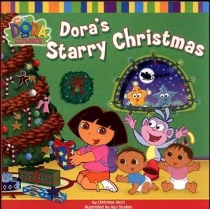 Image of Doras Starry Christmas by Nickelodeon Book