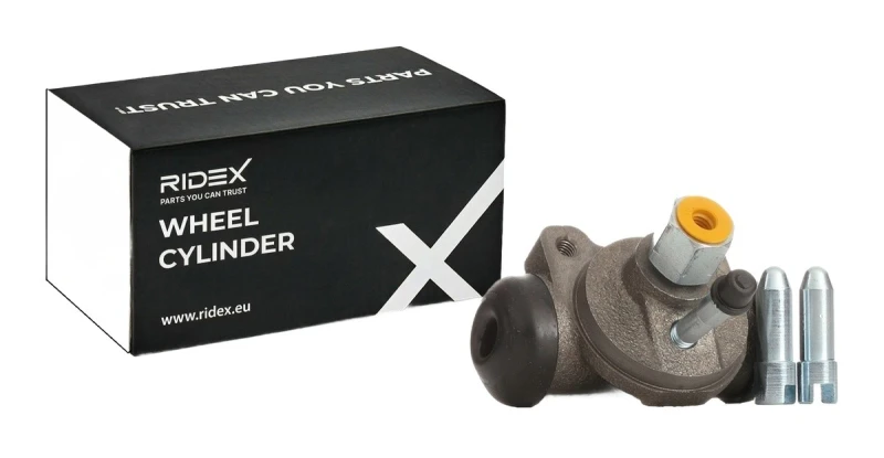 Image of RIDEX 277W0054 Brake Cylinder Rear Axle Cast Iron Wheel Brake Cylinder (277)