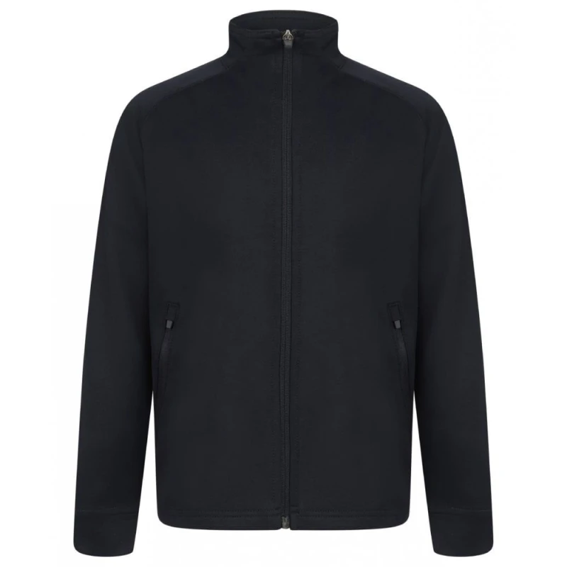 Image of Finden & Hales RW7832 boys's Children's Tracksuit jacket in Blue