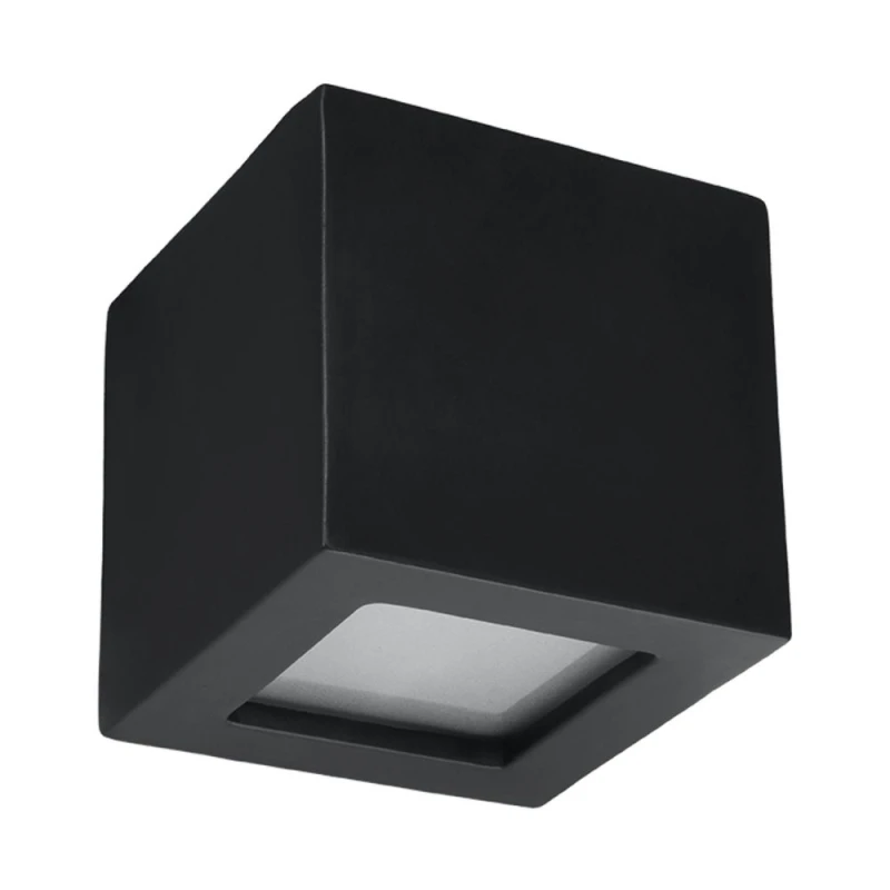 Image of Sollux Lighting Wall lamp ceramics, glass Leo modern Design E27