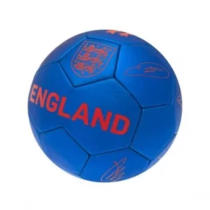 Image of England Phantom Signature Ball Blue Size 5