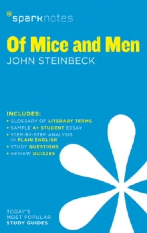 Image of Of Mice and Men by John Steinbeck by Sparknotes Editors Paperback