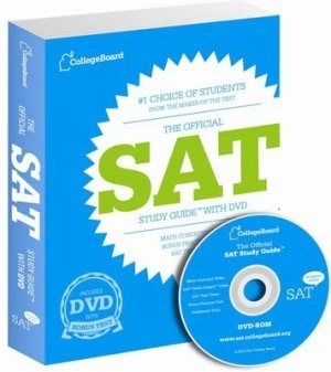 Image of The Official Sat Study Guide with DVD by College Entrance Examination Board Paperback
