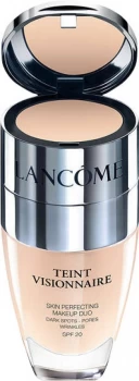 image of Lancome Teint Visionnaire Skin Perfecting Makeup Duo SPF20 30ml 010 - Beige Porcelaine