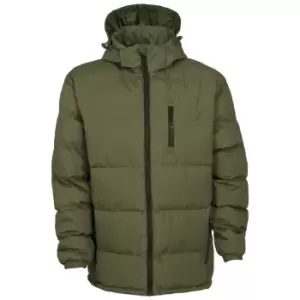 Image of Trespass Mens Clip Padded Jacket (L) (Moss)