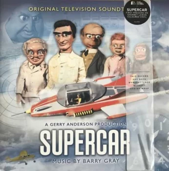 Image of Barry Gray Supercar - Sherbet Lemon Vinyl 2020 UK 2-LP vinyl set SILLP1591
