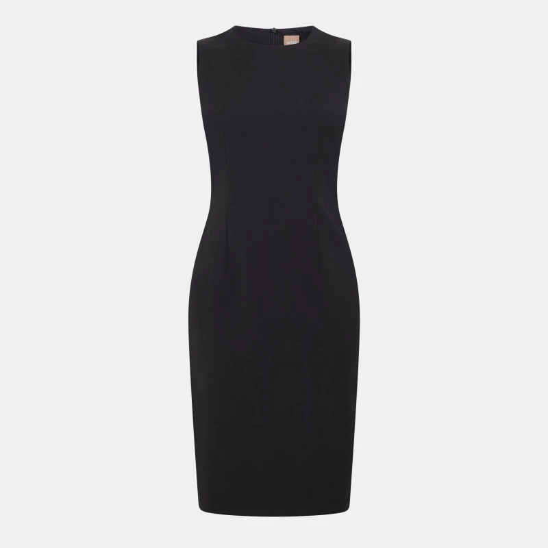 Image of Boss Womens Dirulah Bodycon Dress Black female 18 (XXXL)