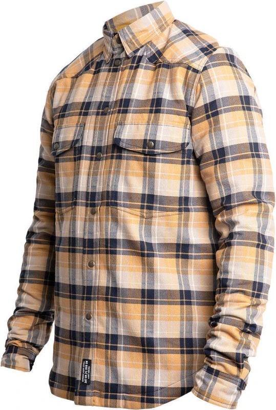 Image of John Doe Motoshirt XTM Shirt Yellow Size XL