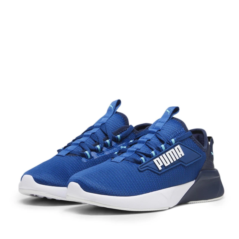 Image of Puma Retaliate 2 Junior Boys Trainers - Blue Blue 4
