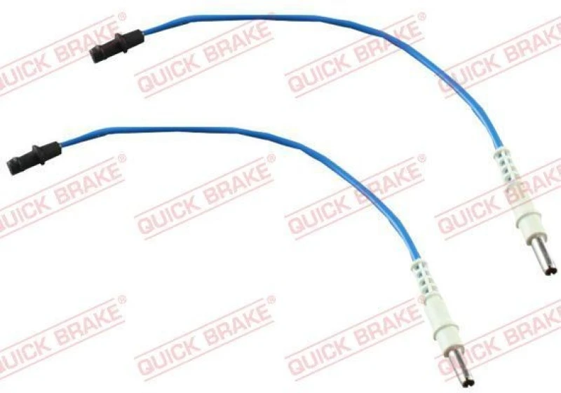 Image of QUICK BRAKE Brake pad wear sensor QUICK BRAKE WS 0206 A