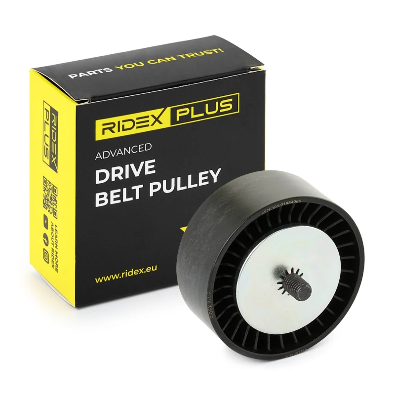 Image of RIDEX PLUS Deflection / guide pulley, V-ribbed belt RIDEX PLUS 312D0030P
