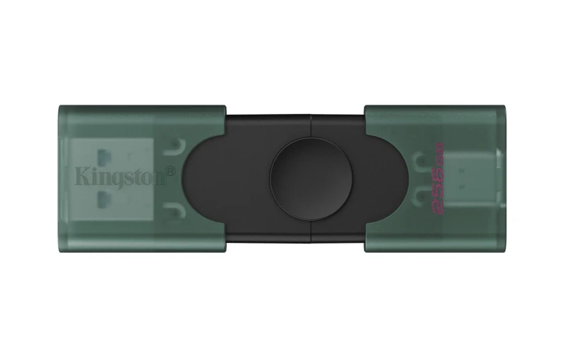 Image of Kingston Technology Kingston Technology DataTraveler 256GB USB-A + USB-C 3.2 Gen 1 DuoG2 DTDEG2/256GB