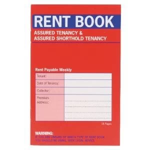 Image of Country Assured Tenancy Rent Book Pack of 20 C237